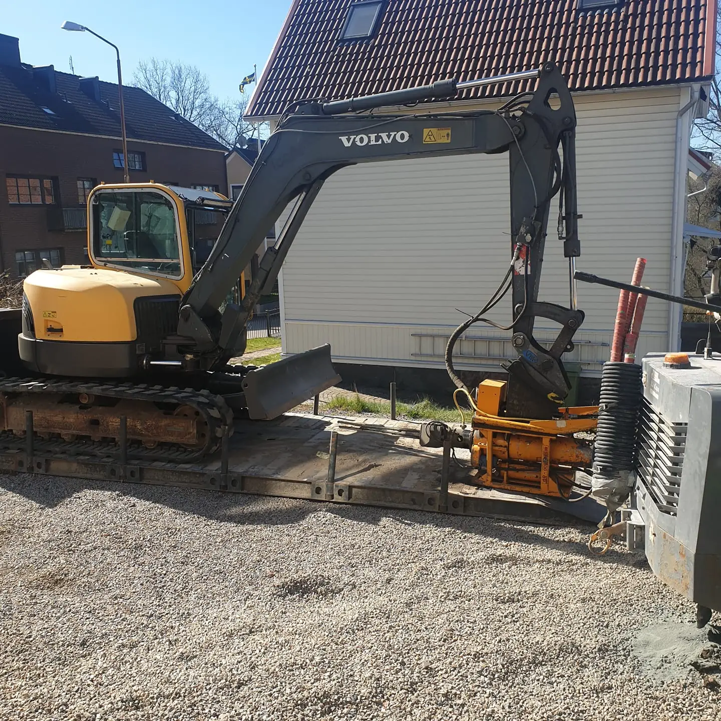 Hydraulisk bergspräckning med Super Wedge